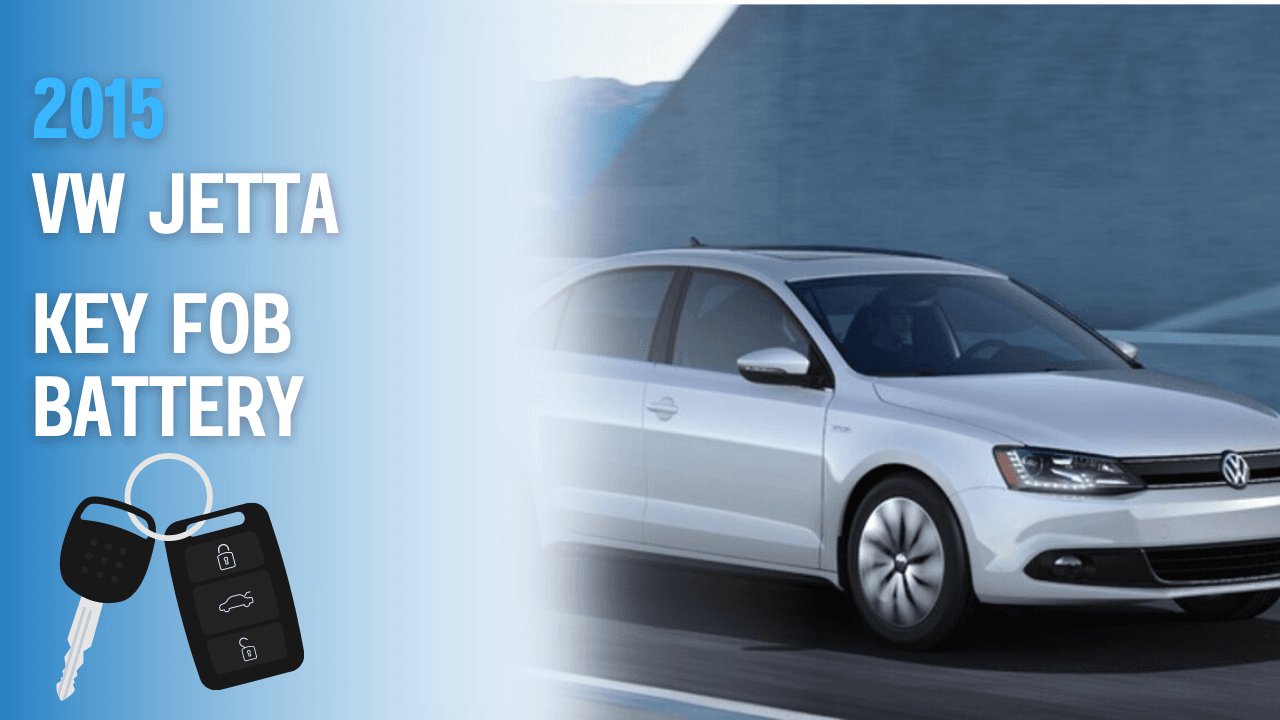 Changing A Key Fob Battery In A 2015 VW Jetta VW Key Fob Battery